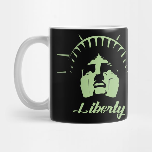 Liberty (green) by Illustratorator